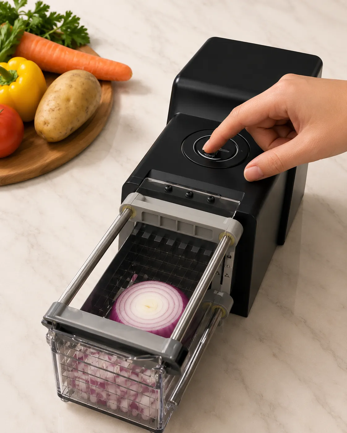 Modern Multi-Blade Kitchen Slicer